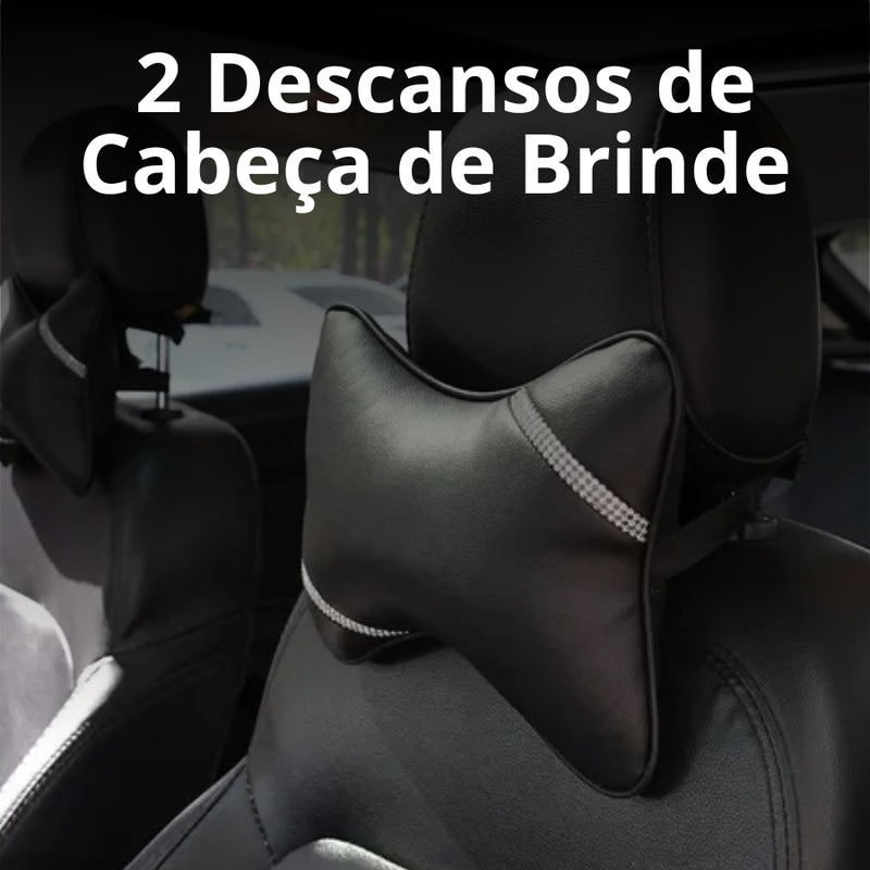 Kit Capas de Bancos Carro | Bancos Dianteiros e Traseiros