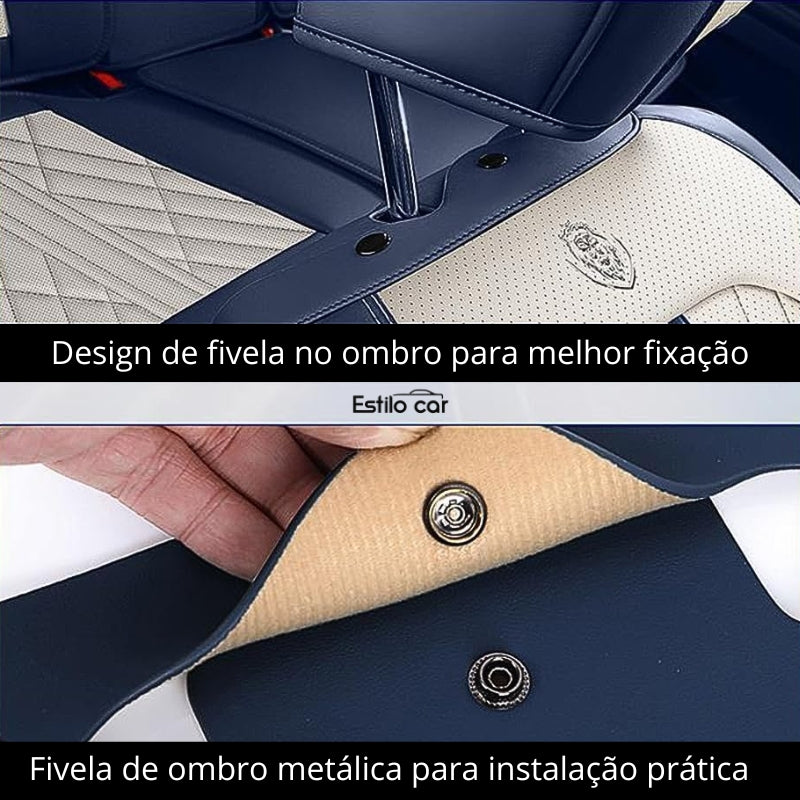 Kit Capas de Bancos Carro | Bancos Dianteiros e Traseiros