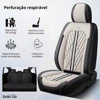 Kit Capas de Bancos Carro | Bancos Dianteiros e Traseiros