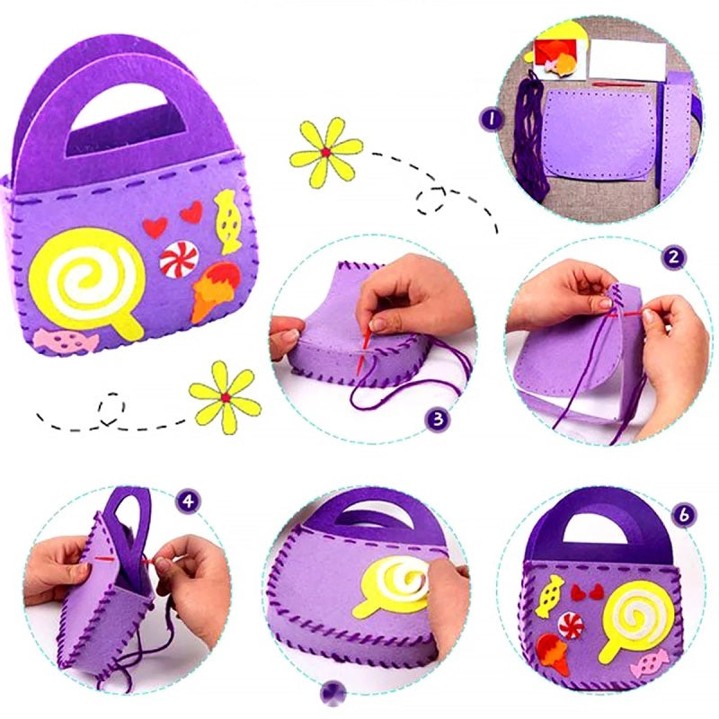Kit de Costura Infantil em Feltro